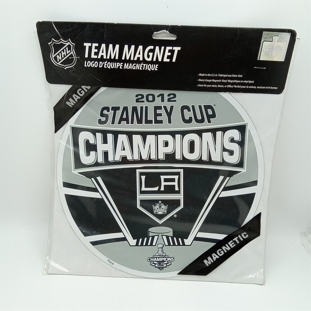 Vintage Los Angeles Kings 2012 Stanley Cup Champs Auto Magnet